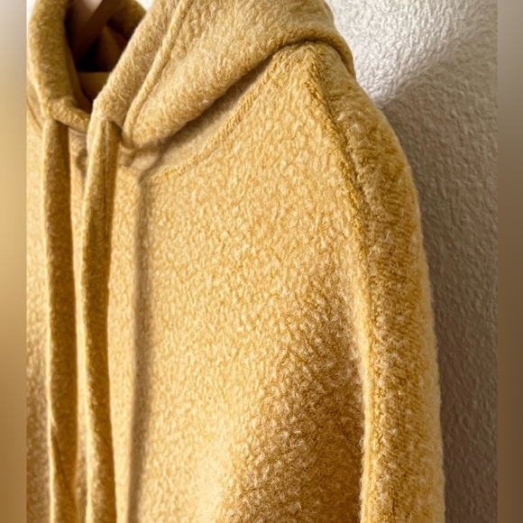Soft Serve Clothing Mustard Yellow The Original Cloud Cotton Hoodie Size Small - Picture 4 of 10